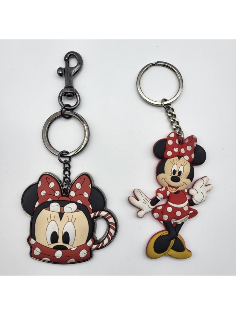 Disney Keychain Lot Minnie Mouse Bag charms flat Parks
